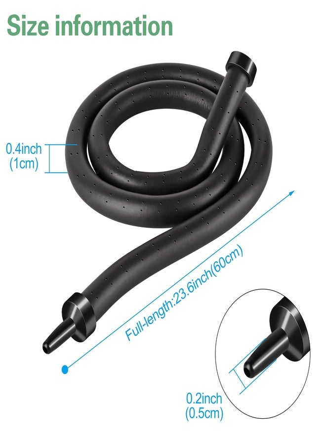 HouseUp Air Stones for Aquariums,Deformable Long air Stone 60cm (23.6inches) Supple Aquarium air Stones fit for widely Aquarium air Pump, Rich Styling Aquarium Bubble Decorations Wall - Image 5
